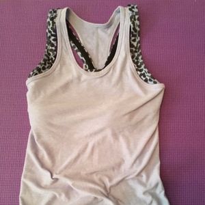 Lululemon Racerback Tank with Sports bra